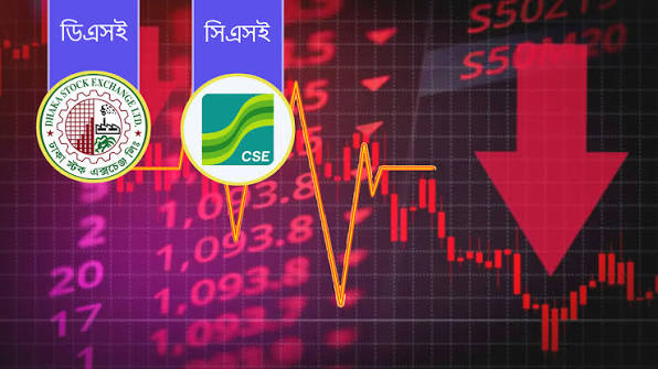 সূচকের ওঠানামায় পুঁজিবাজারে লেনদেন চলছে